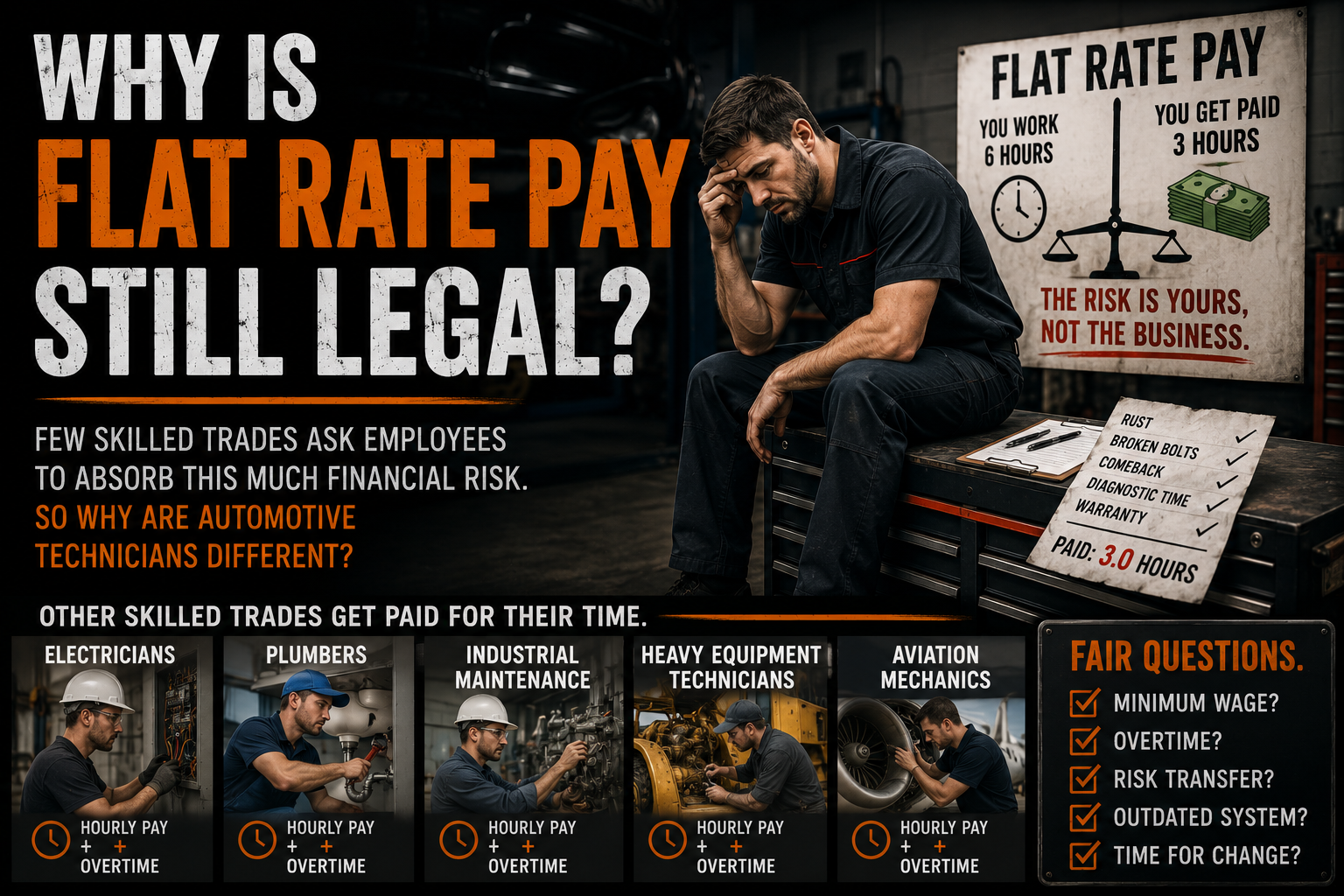 Why Is Flat Rate Pay Still Legal
