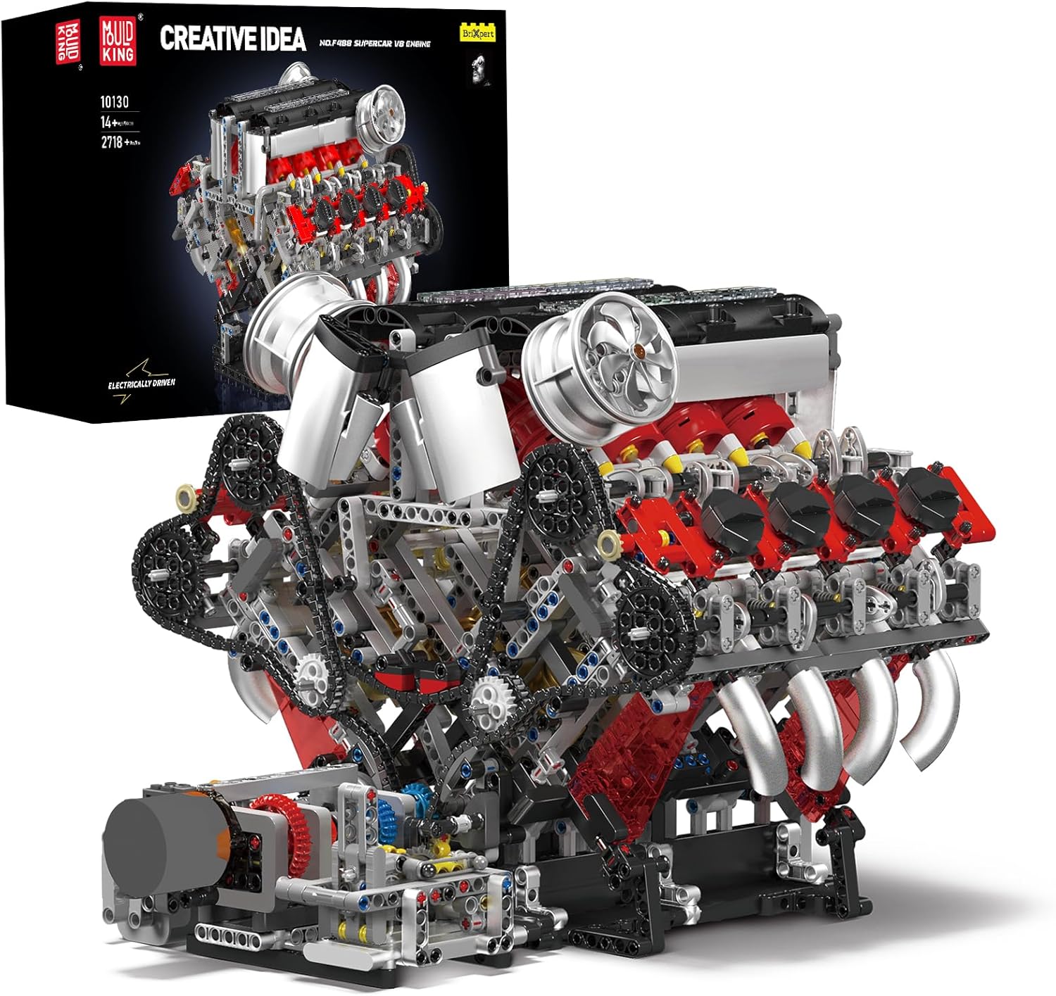V8 Engine Model Kit That Runs