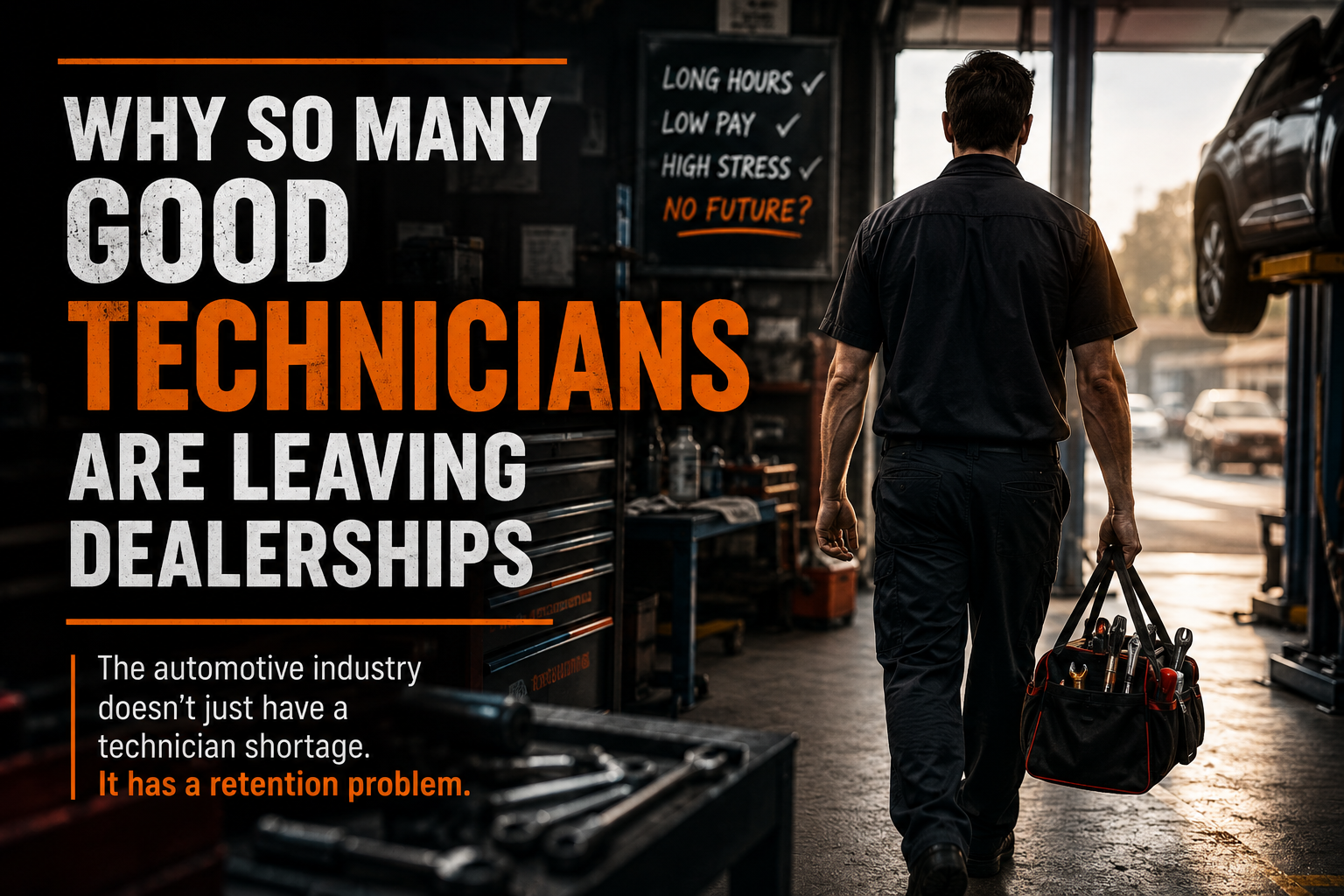 Why Good Technicians Are Leaving Dealerships